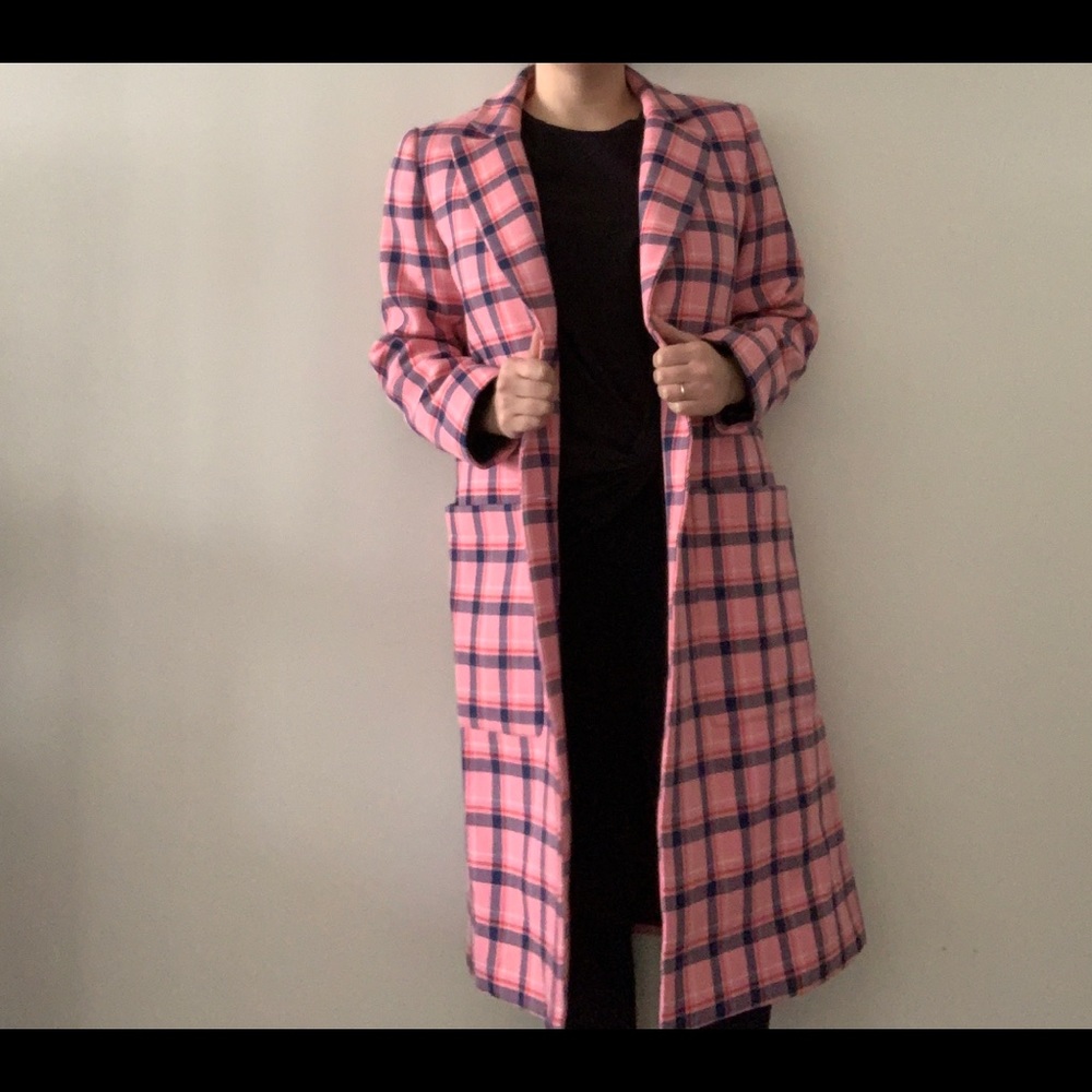 WHIT NY Parker Coat in Pink. Unworn, tags still on